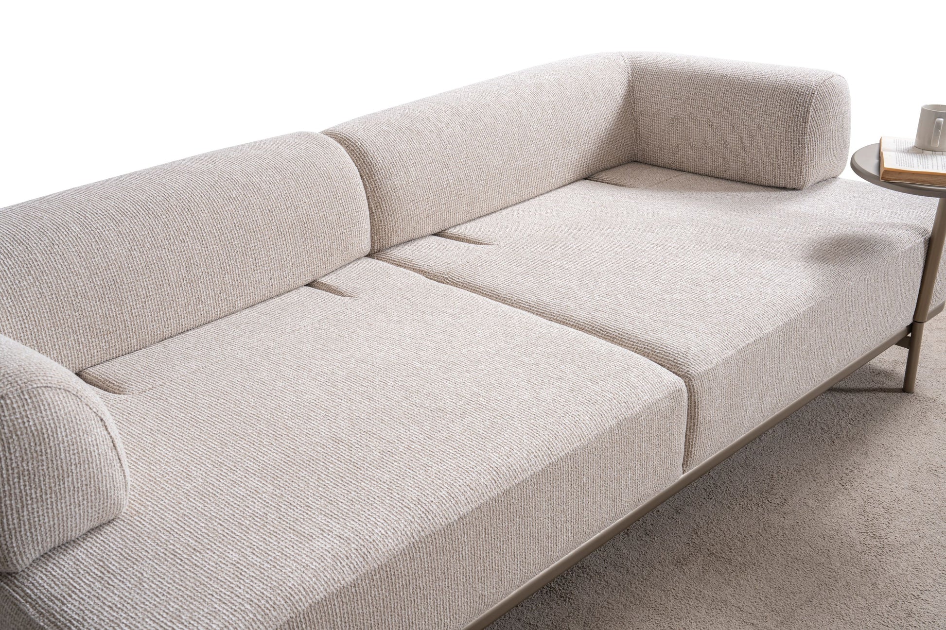 Sitzgruppe/Sofa Set - Wohnzimmergarnitur "Olvina" 3+3+1