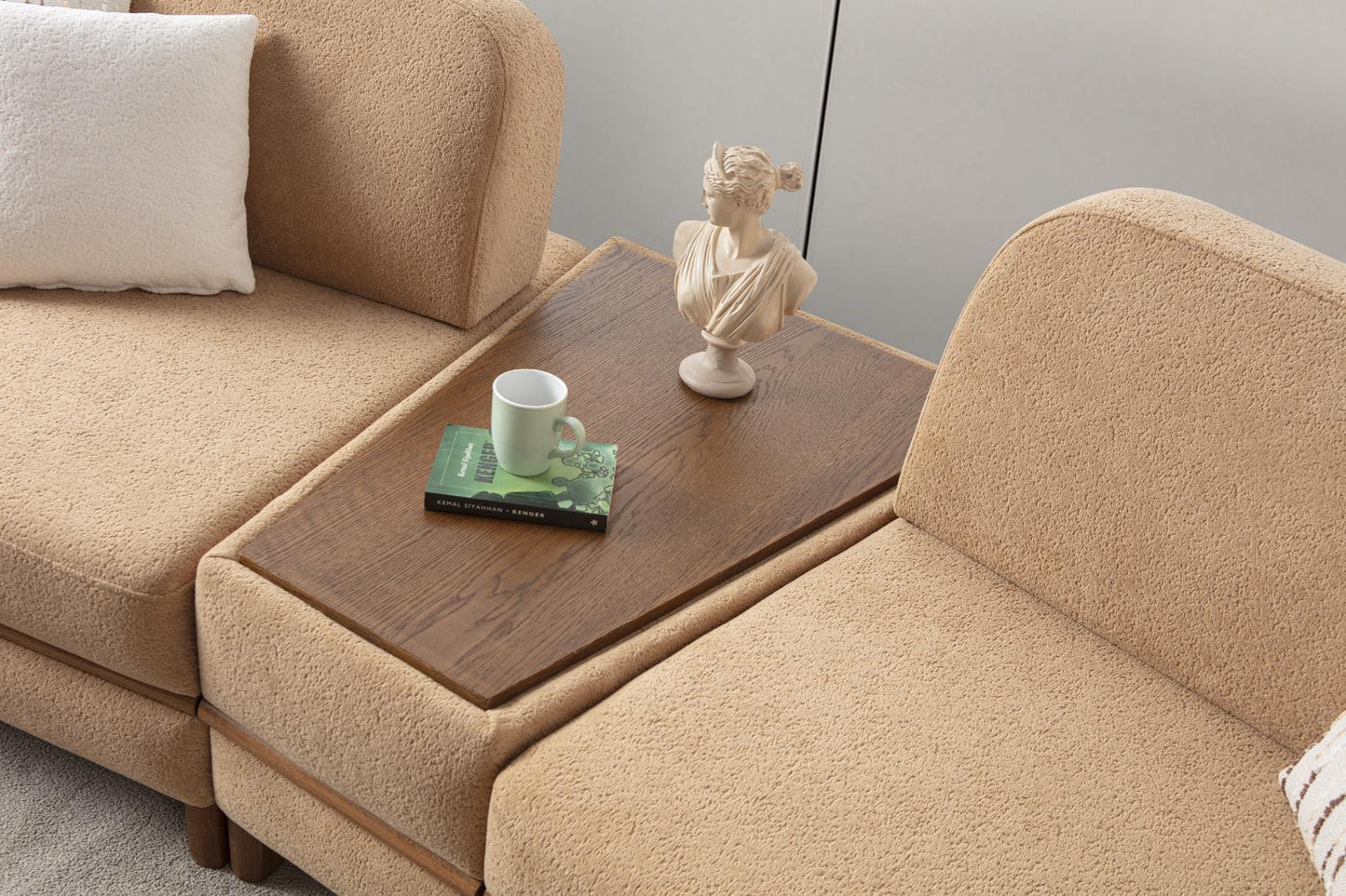 Sitzgruppe/Sofa Set - Wohnzimmergarnitur "Peonia" 3+3+1 - Nobelaa