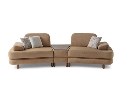 Sitzgruppe/Sofa Set - Wohnzimmergarnitur "Peonia" 3+3+1 - Nobelaa