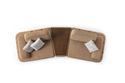 Sitzgruppe/Sofa Set - Wohnzimmergarnitur "Peonia" 3+3+1 - Nobelaa