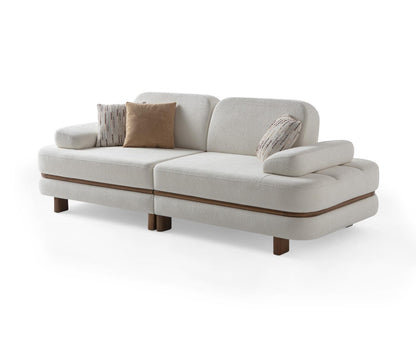 Sitzgruppe/Sofa Set - Wohnzimmergarnitur "Peonia" 3+3+1 - Nobelaa