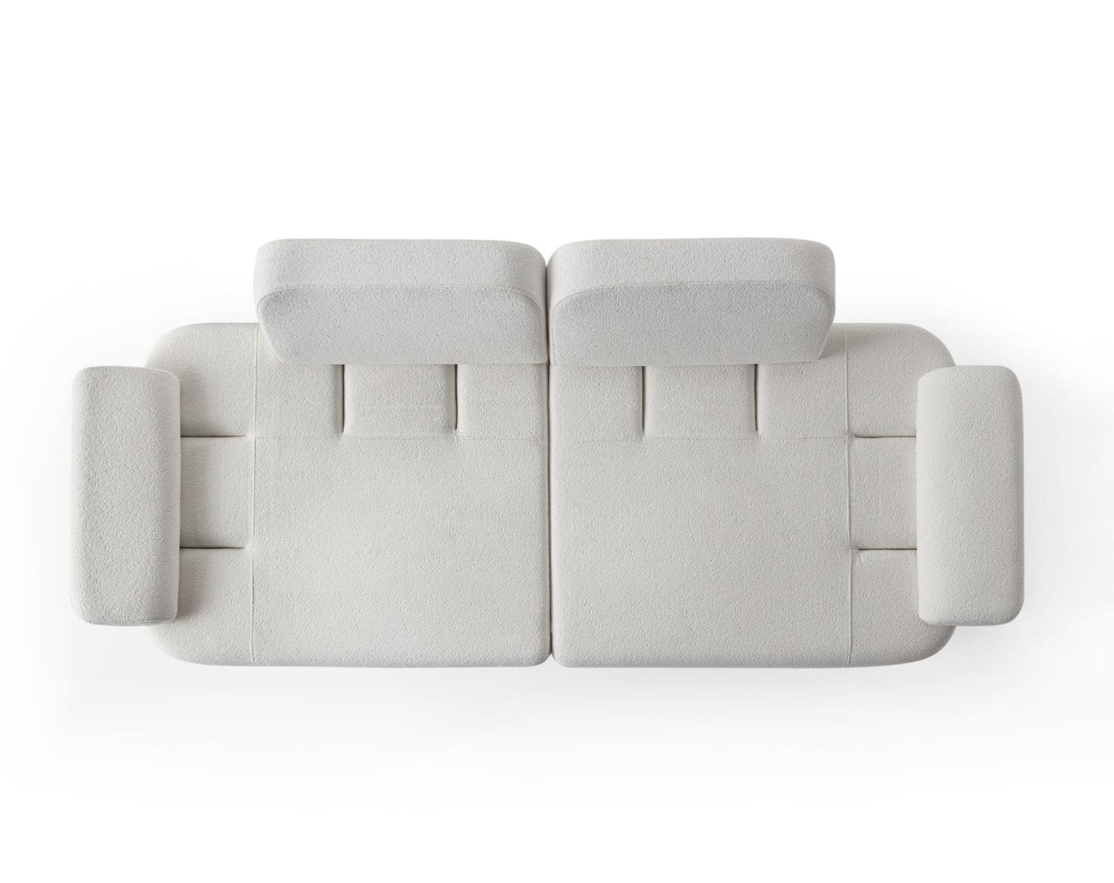 Sitzgruppe/Sofa Set - Wohnzimmergarnitur "Peonia" 3+3+1 - Nobelaa