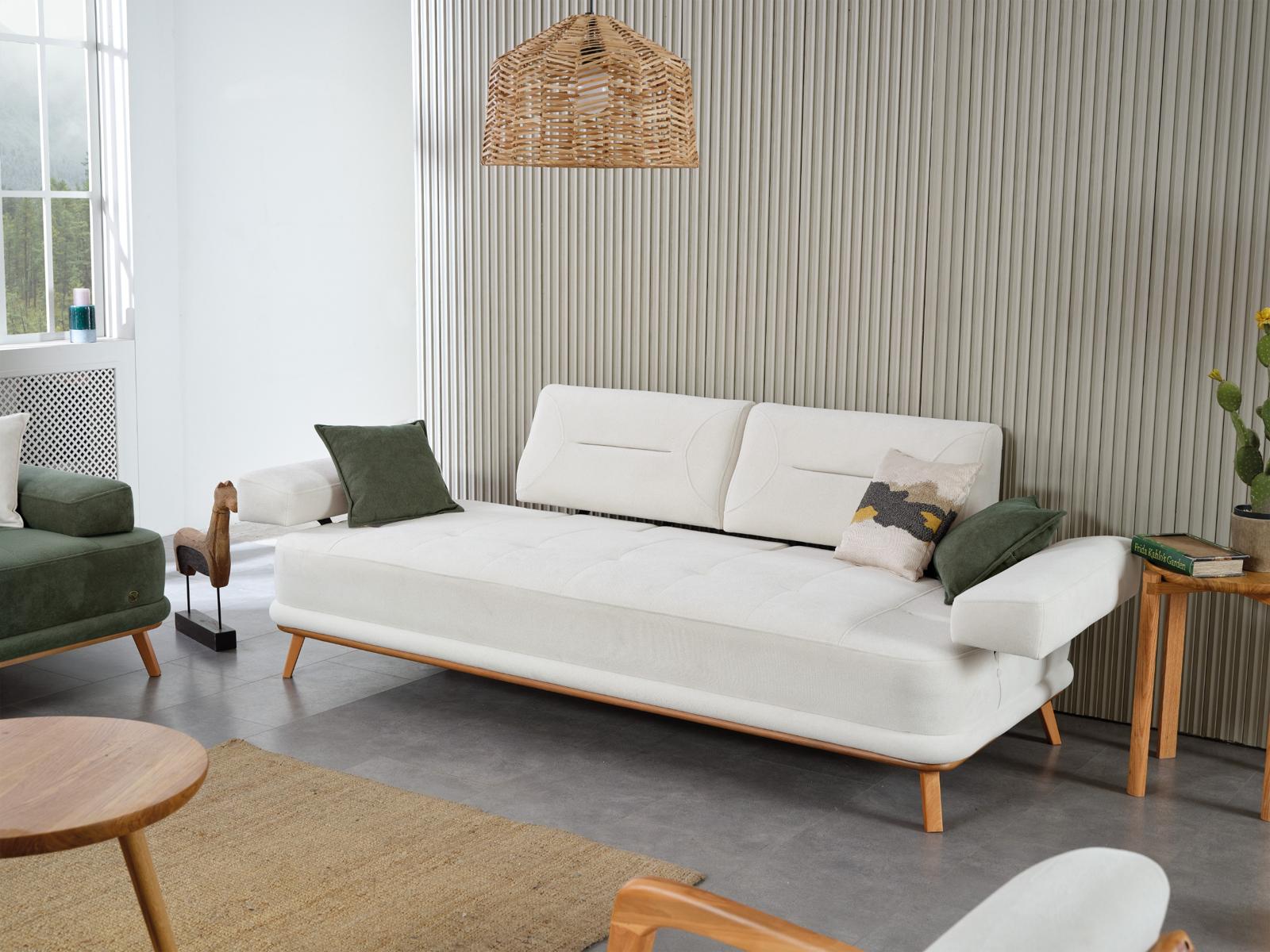 Sitzgruppe/Sofa Set - Wohnzimmergarnitur "Piva" 3+3+1+1