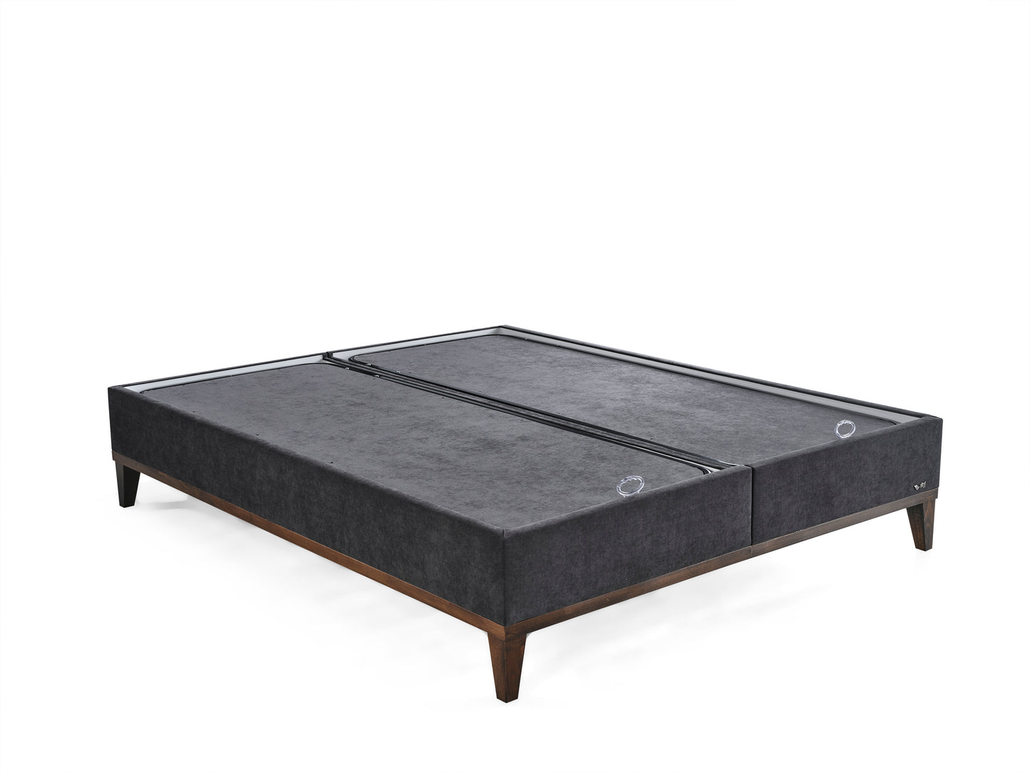 Schlafzimmer-Set "Rina" – Bett mit Bettkasten und Matratze , Nachttisch, Bettbank