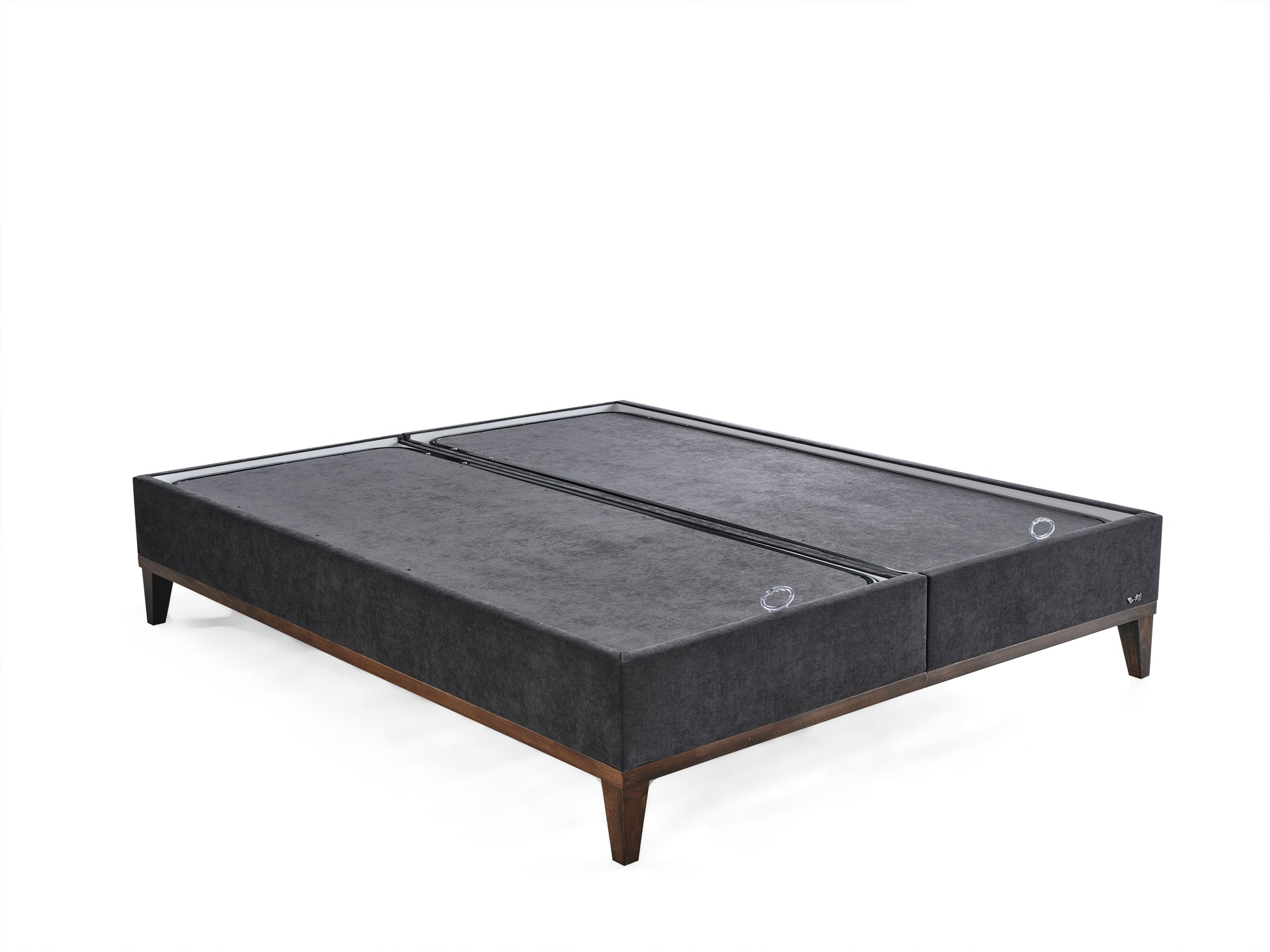 Schlafzimmer-Set "Rina" – Bett mit Bettkasten und Matratze , Nachttisch, Bettbank