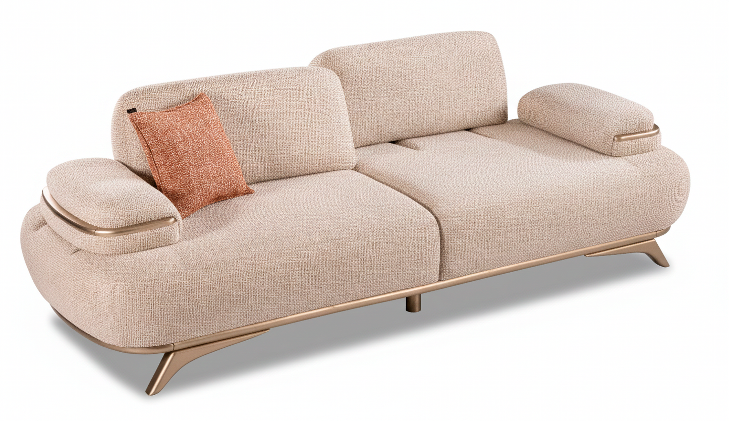 Sitzgruppe/Sofa Set - Wohnzimmergarnitur "Rosessia" 3+3+1
