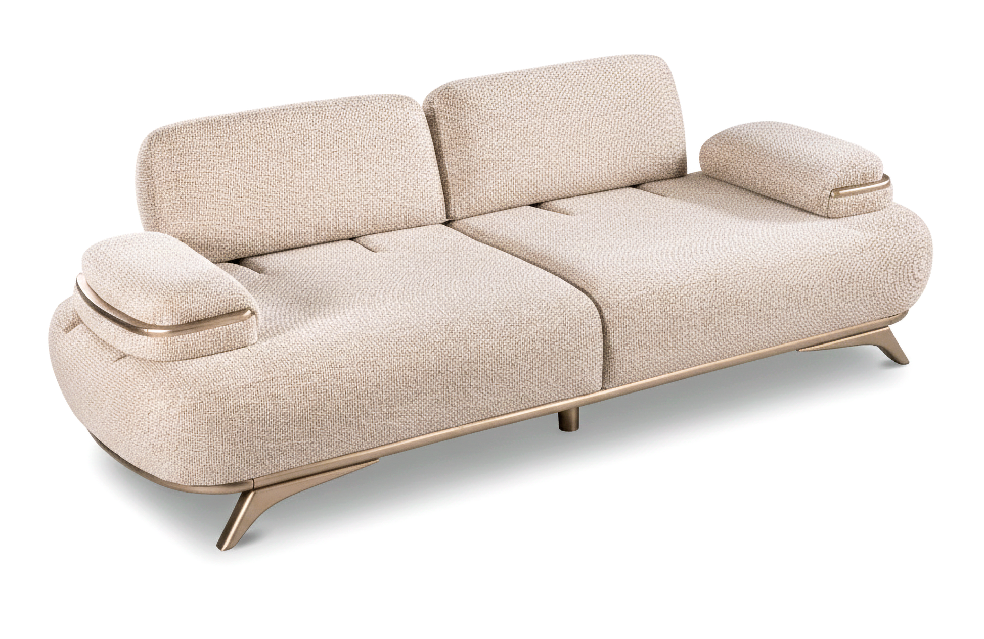 Sitzgruppe/Sofa Set - Wohnzimmergarnitur "Rosessia" 3+3+1