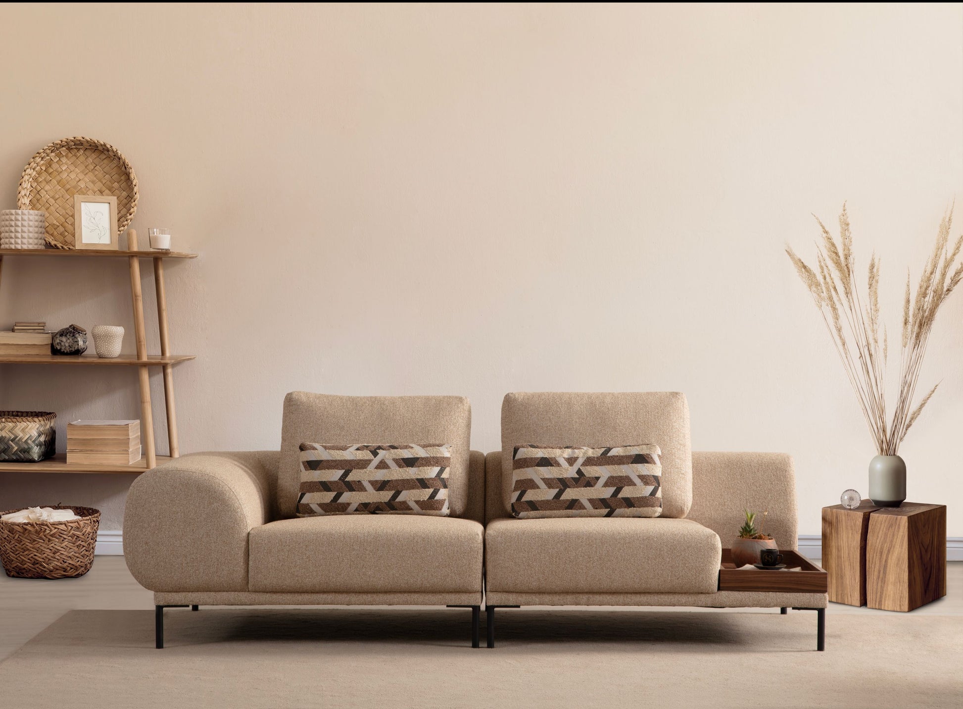 Sitzgruppe/Sofa Set - Wohnzimmergarnitur "Salvia" 3+3+1 - Nobelaa
