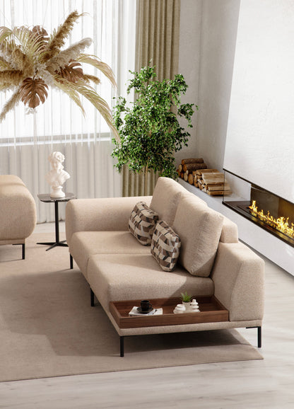 Sitzgruppe/Sofa Set - Wohnzimmergarnitur "Salvia" 3+3+1 - Nobelaa