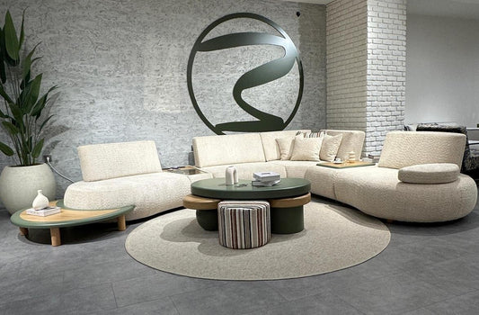 Modulares Ecksofa "Trillium" - Beige - Nobelaa