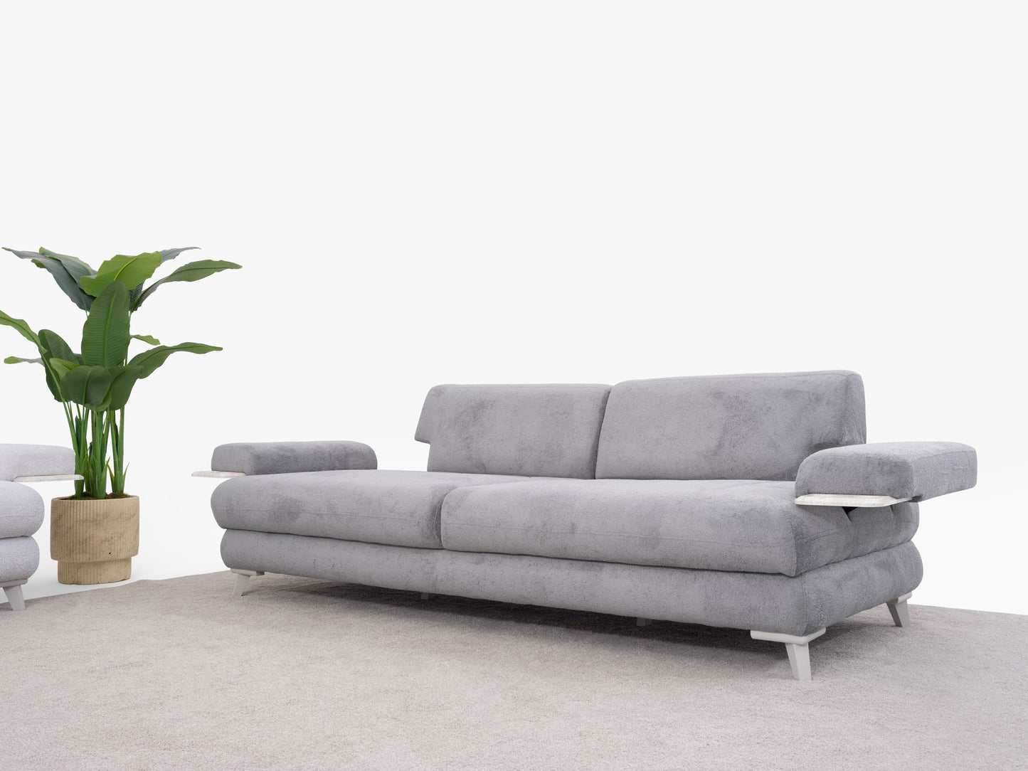 Sitzgruppe/Sofa Set - Wohnzimmergarnitur "Vanda" 3+3+1