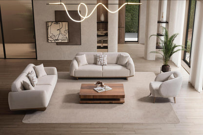Sitzgruppe/Sofa Set - Wohnzimmergarnitur "Vegas" 3+3+1