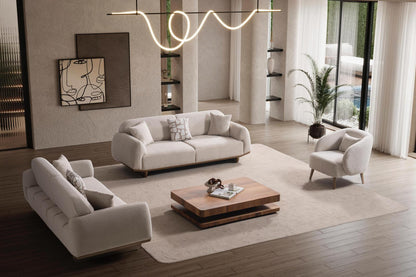 Sitzgruppe/Sofa Set - Wohnzimmergarnitur "Vegas" 3+3+1