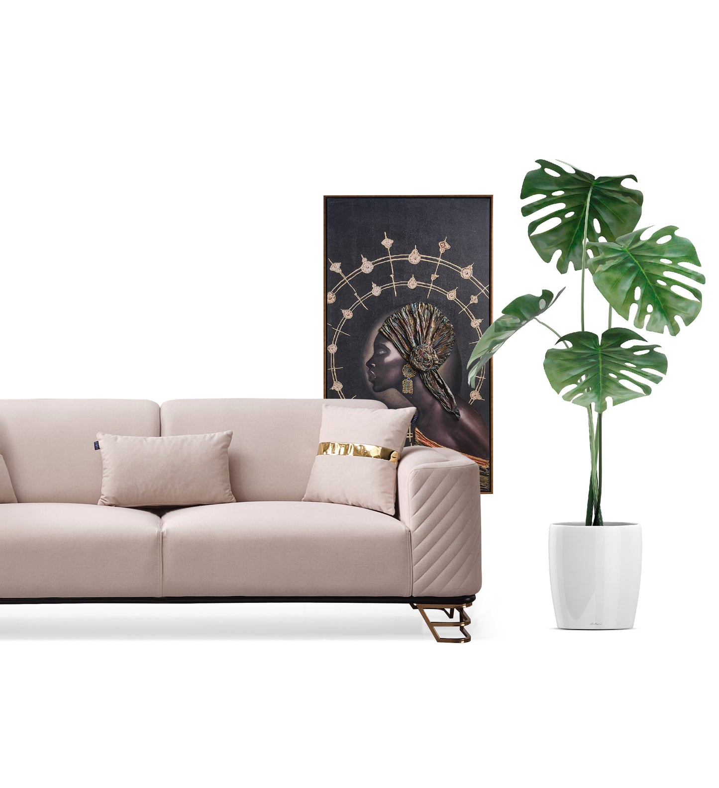 Sitzgruppe/Sofa Set - Wohnzimmergarnitur "Viola" 3+3+1