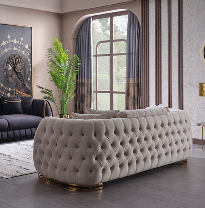 Sitzgruppe/Sofa Set - Wohnzimmergarnitur "Willa" 3+3+1