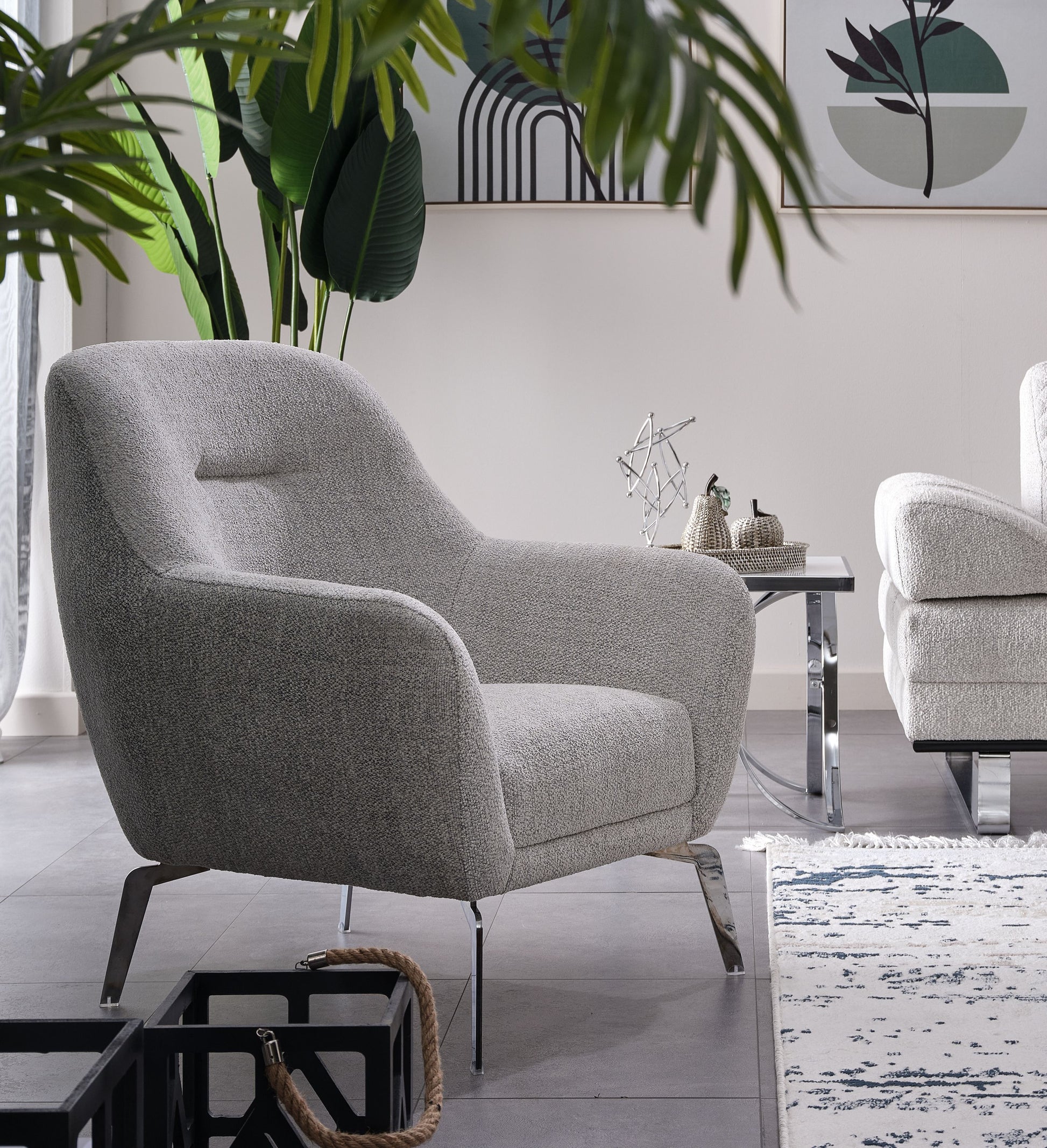 Sitzgruppe/Sofa Set - Wohnzimmergarnitur "Cosmos" 3+3+1