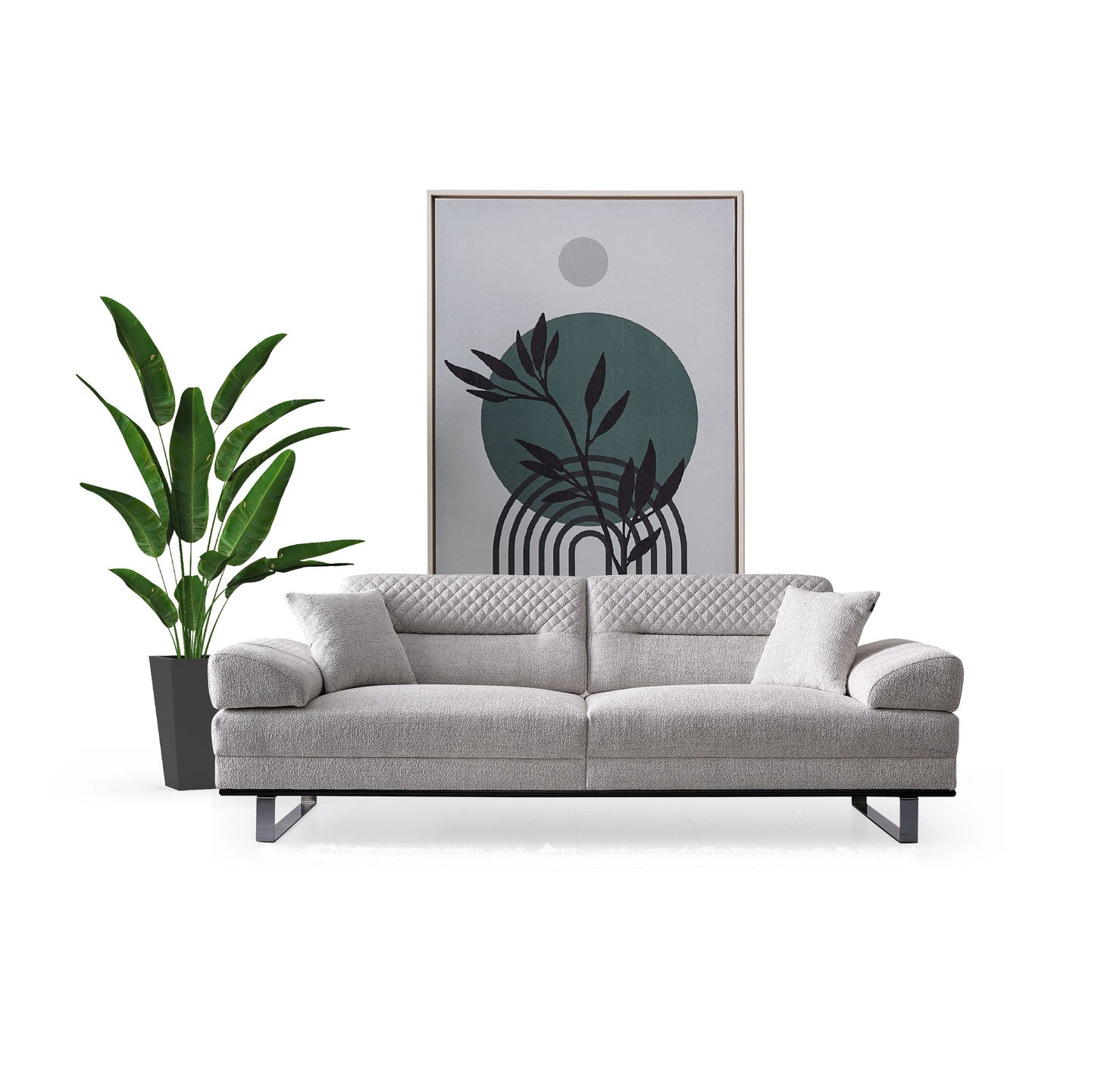 Sitzgruppe/Sofa Set - Wohnzimmergarnitur "Cosmos" 3+3+1