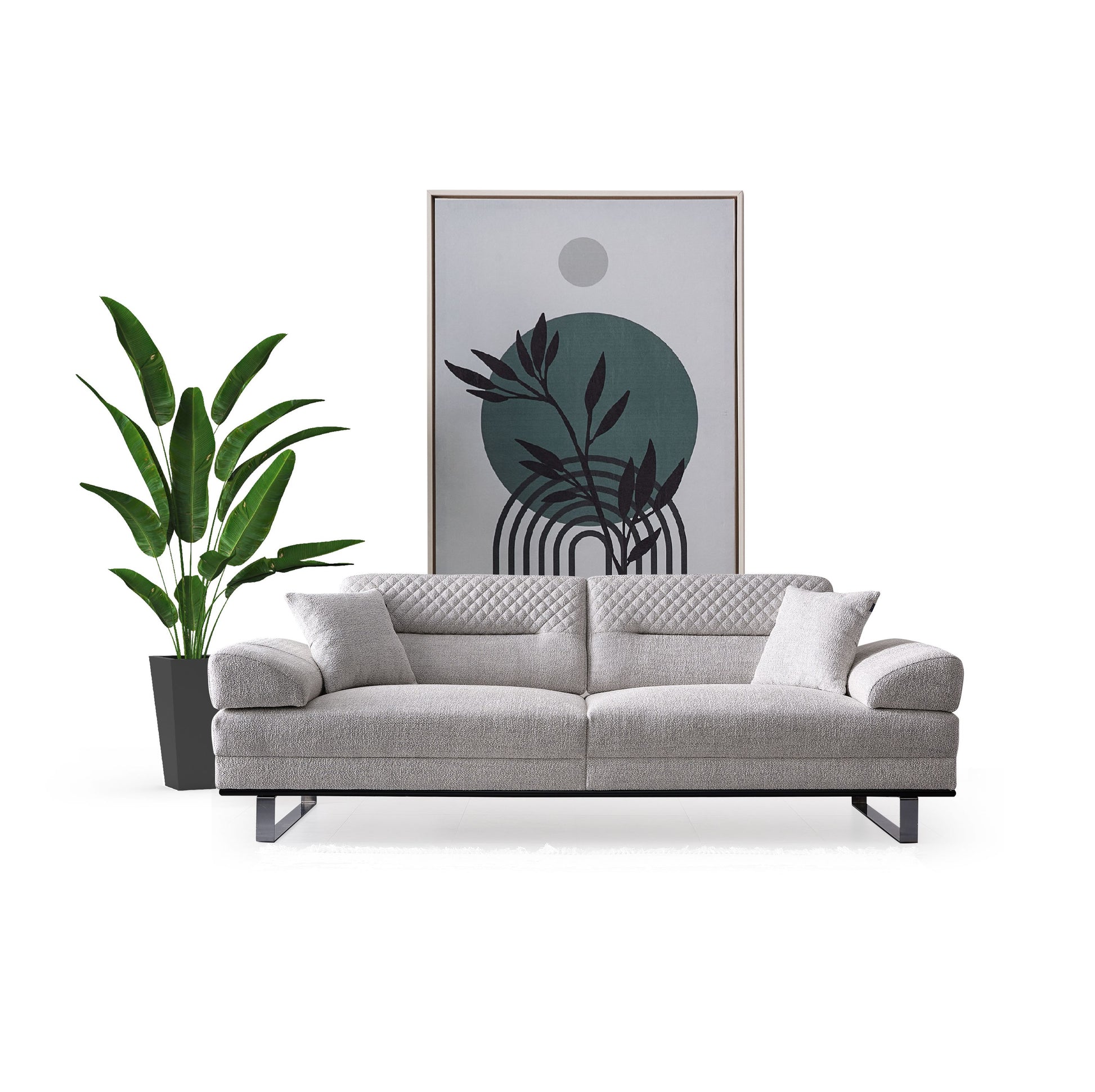 Sitzgruppe/Sofa Set - Wohnzimmergarnitur "Cosmos" 3+3+1