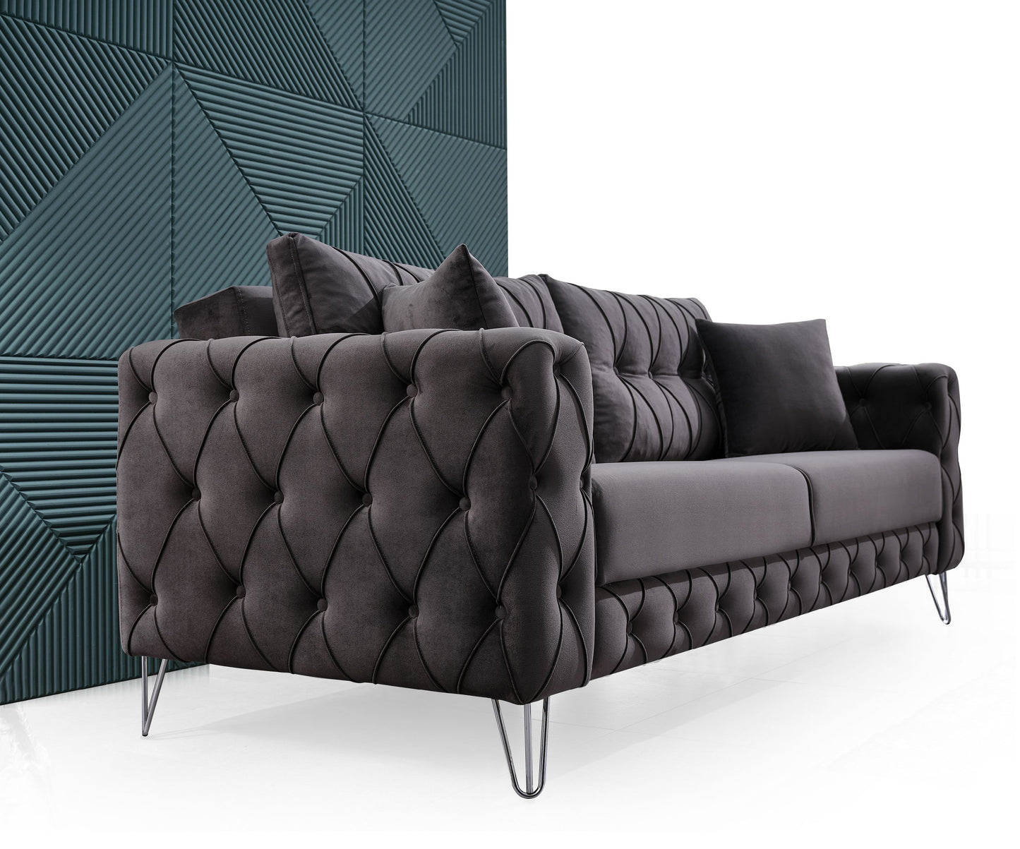 Sitzgruppe/Sofa Set - Wohnzimmergarnitur "Arabella" 3+3+1