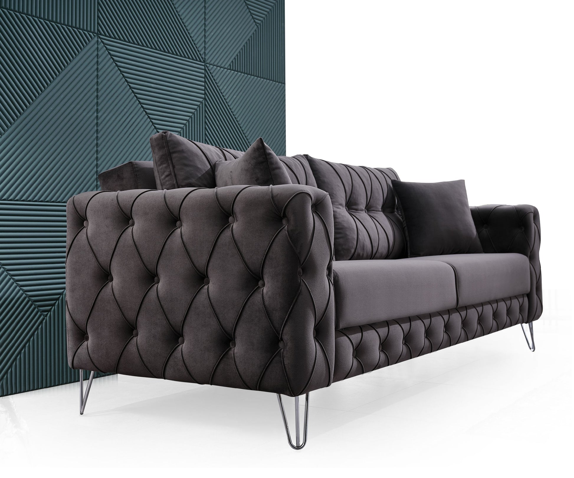 Sitzgruppe/Sofa Set - Wohnzimmergarnitur "Arabella" 3+3+1