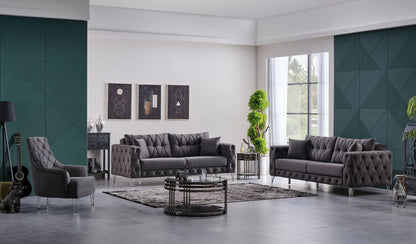 Sitzgruppe/Sofa Set - Wohnzimmergarnitur "Arabella" 3+3+1