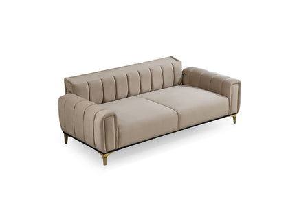 Sitzgruppe/Sofa Set - Wohnzimmergarnitur "Evora" 3+3+1