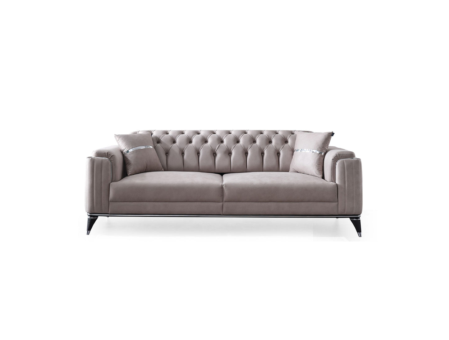 Sitzgruppe/Sofa Set - Wohnzimmergarnitur "Elina" 3+3+1
