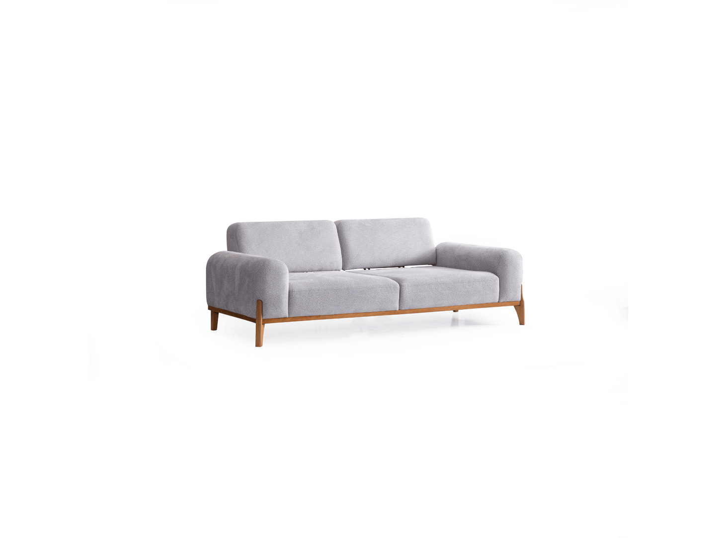 Sitzgruppe/Sofa Set - Wohnzimmergarnitur "Bluebell" - Hellblau/Grau - Nobelaa