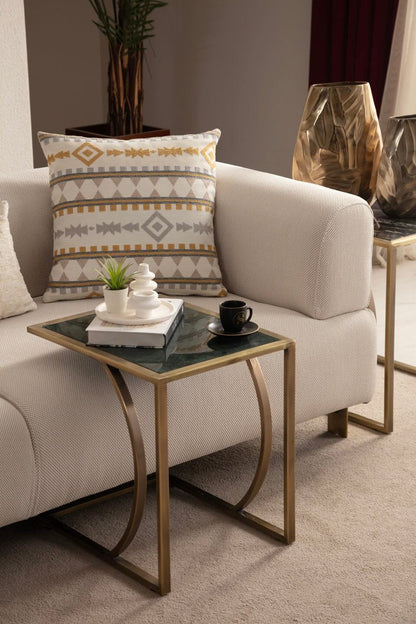 Sitzgruppe/Sofa Set - Wohnzimmergarnitur "Bouvardia" - Beige - Nobelaa