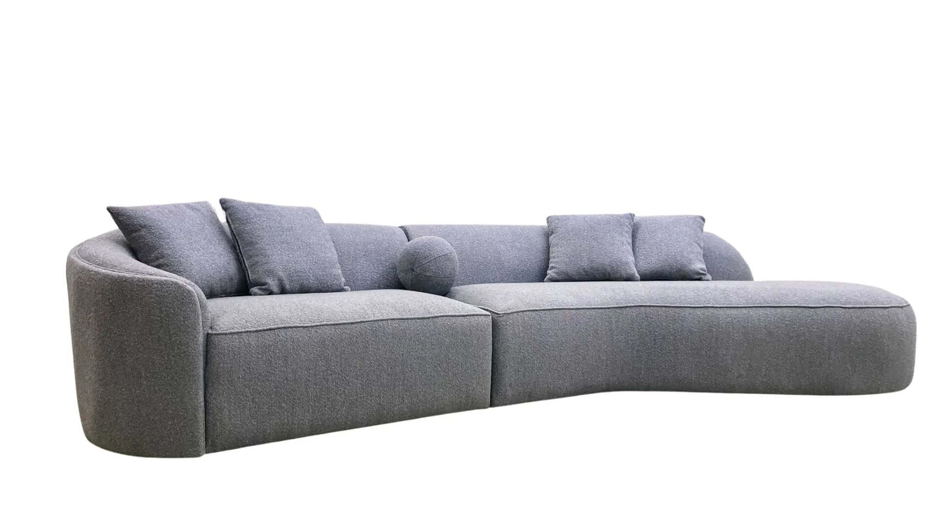 Sofa "Azalea" - gebogener Sofa - Nobelaa