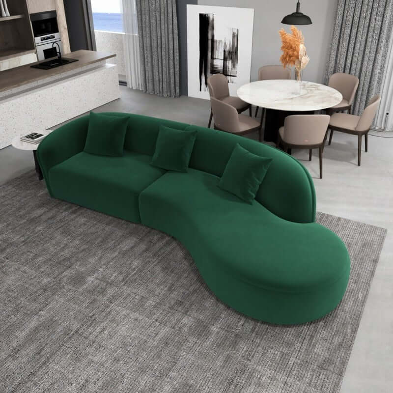 Sofa "Azalea" - gebogener Sofa - Nobelaa