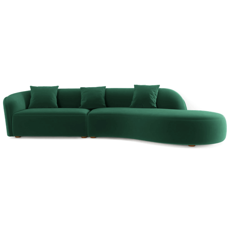 Sofa "Azalea" - gebogener Sofa - Nobelaa